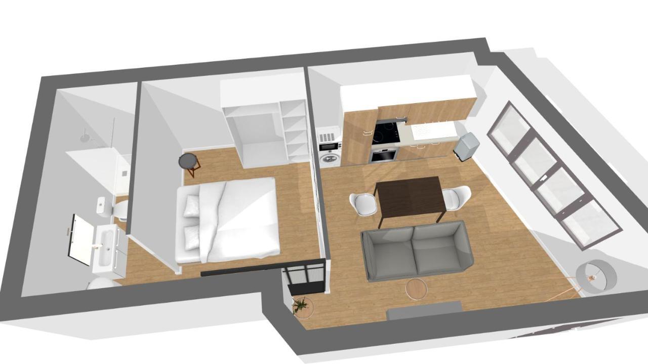 Apartmán Le Wlerick 1 - Hyper Centre - Au Calme - Wifi Mont-de-Marsan Exteriér fotografie