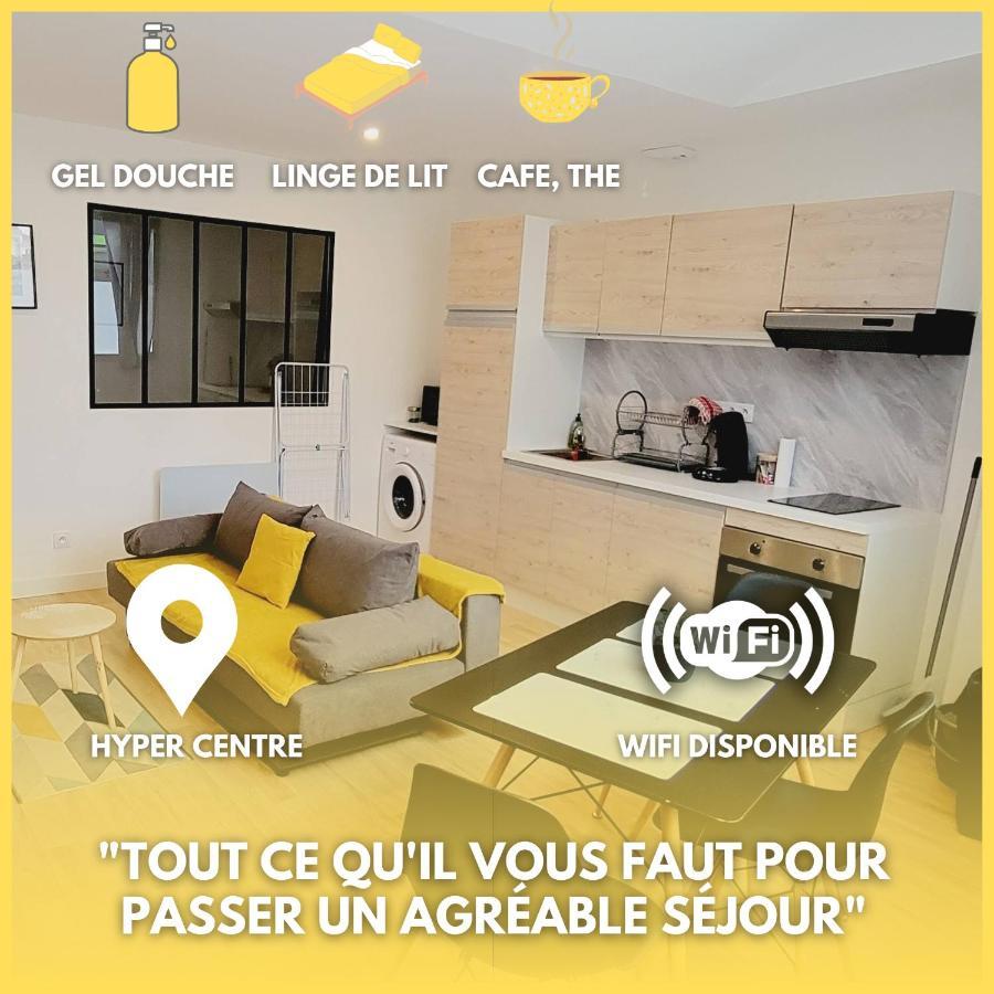 Apartmán Le Wlerick 1 - Hyper Centre - Au Calme - Wifi Mont-de-Marsan Exteriér fotografie